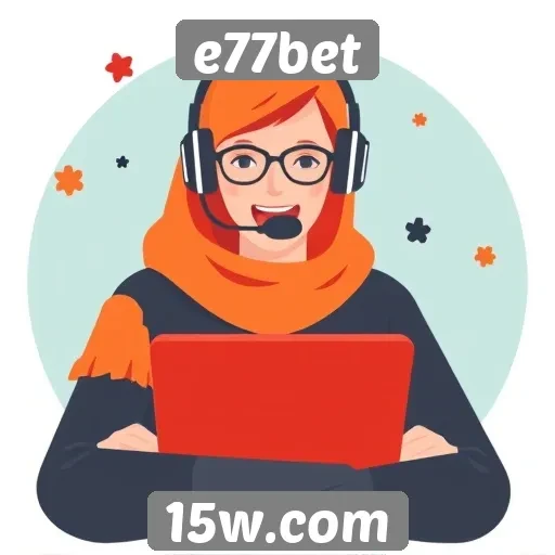 Funcionalidades de suporte ao cliente no e77bet