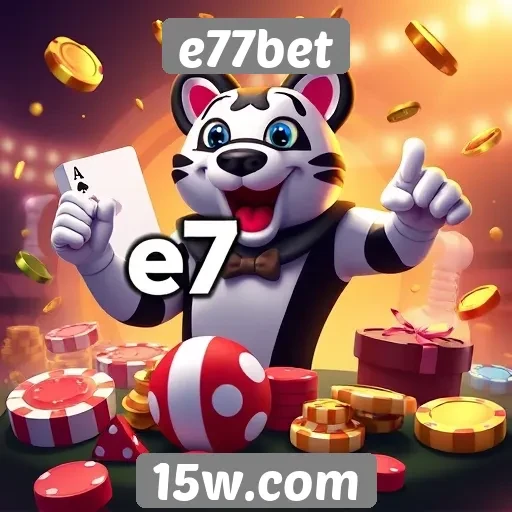 Dados sobre a variedade de jogos disponíveis no e77bet